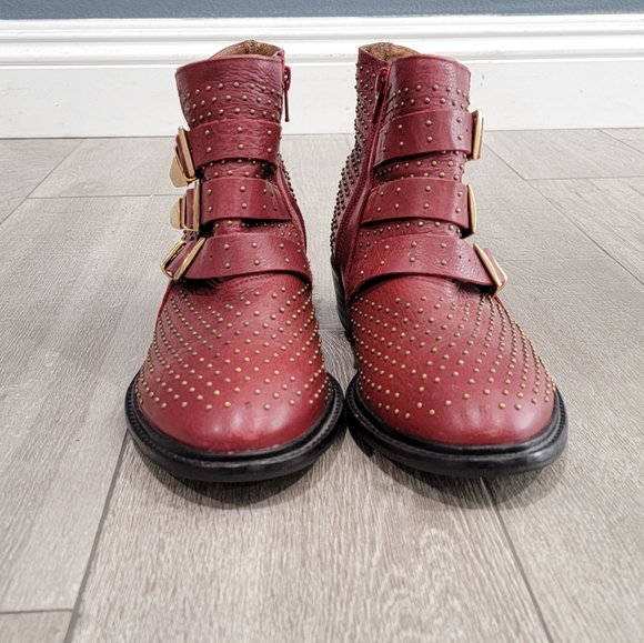 TBA To Be Announced mini studs ankle boots 8M - Picture 4 of 10